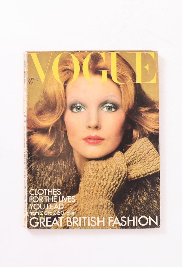 VOGUE UK 1972 David Bailey Issue Trio - 2 VOGUE UK 1972 David Bailey Issue Trio - 2