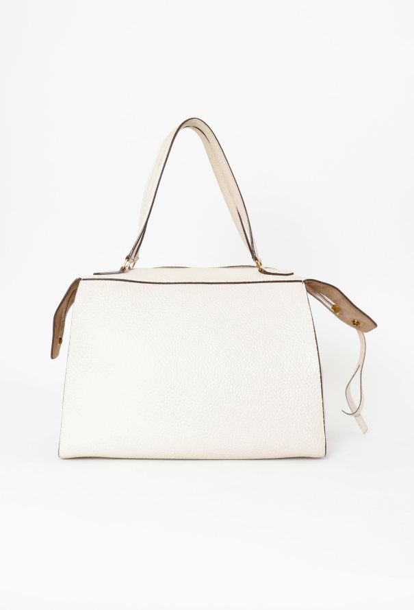 Céline White Medium Ring Bag - 3