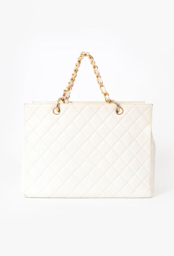 Chanel '90s Caviar Shopping Tote Bag - 3 Chanel '90s Caviar Shopping Tote Bag - 3