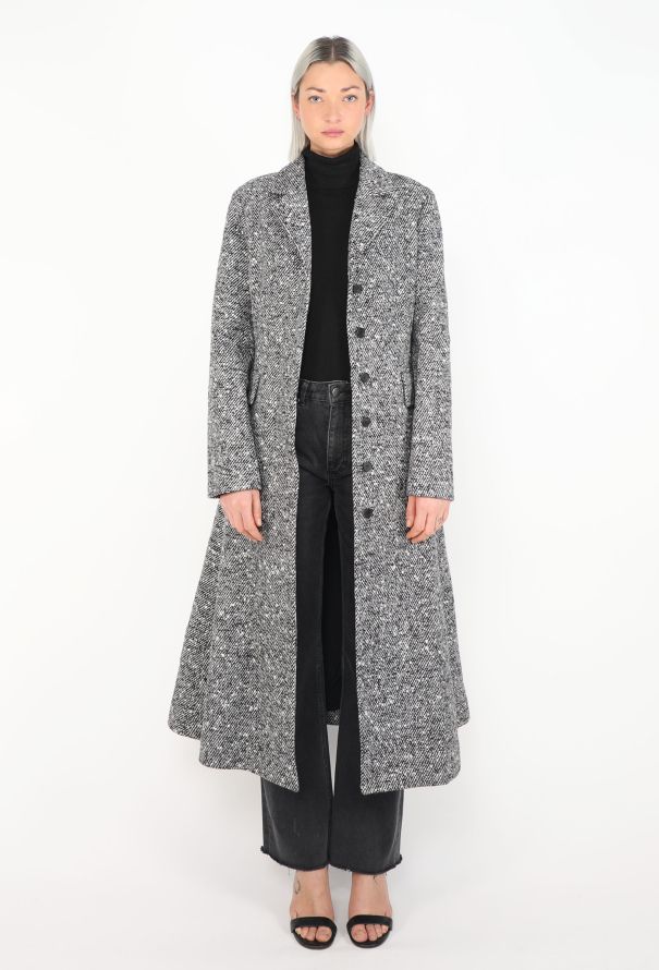 Dior 2023 Bouclé Tweed Bar Coat - 2