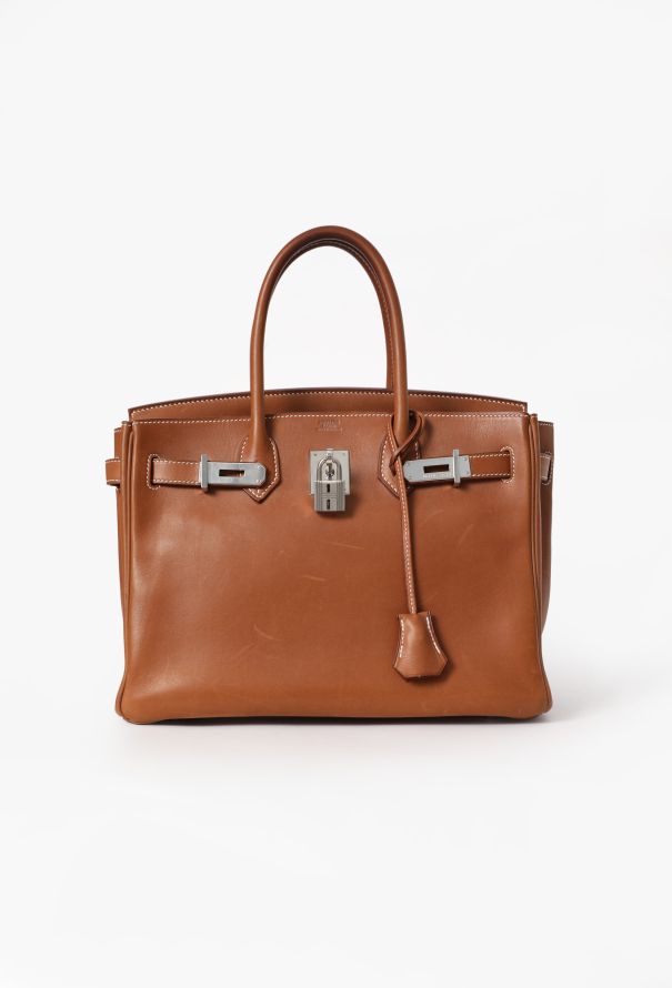 Hermès Barenia Birkin 30 with Patina - 2