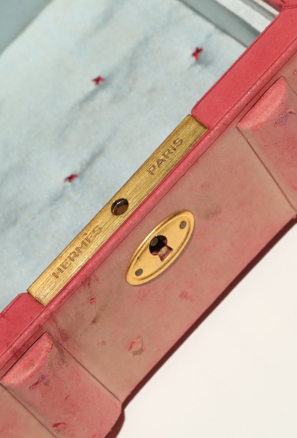 Hermès RARE 1950s Studded Jewelry Case - 6 Hermès RARE 1950s Studded Jewelry Case - 6
