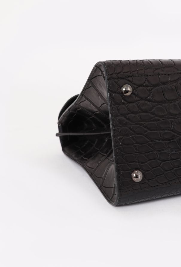 Delvaux F/W 2017 Alligator Échec & Mat  Brillant MM Bag - 11