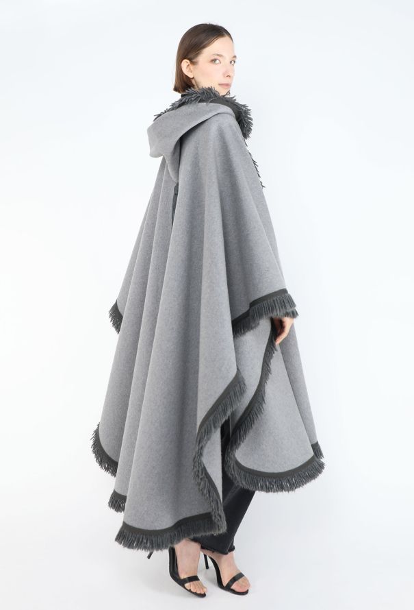 Saint Laurent Collector 1976 Russian Tassel Hooded Cape - 1