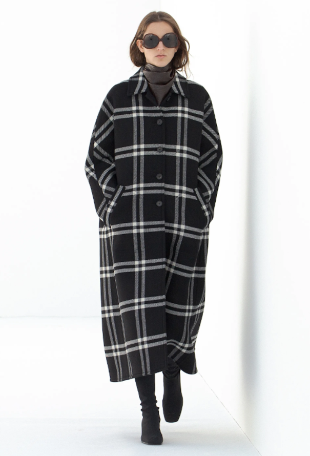 Courrèges F/W 2021 Checkered Wool Coat - 2 Courrèges F/W 2021 Checkered Wool Coat - 2