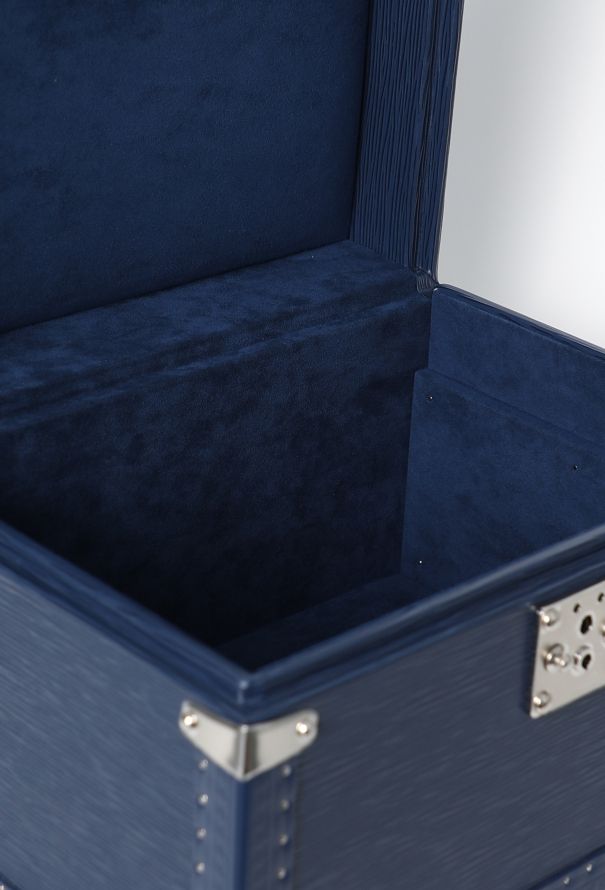 Louis Vuitton Blue Epi Watch & Jewelry Box - 10