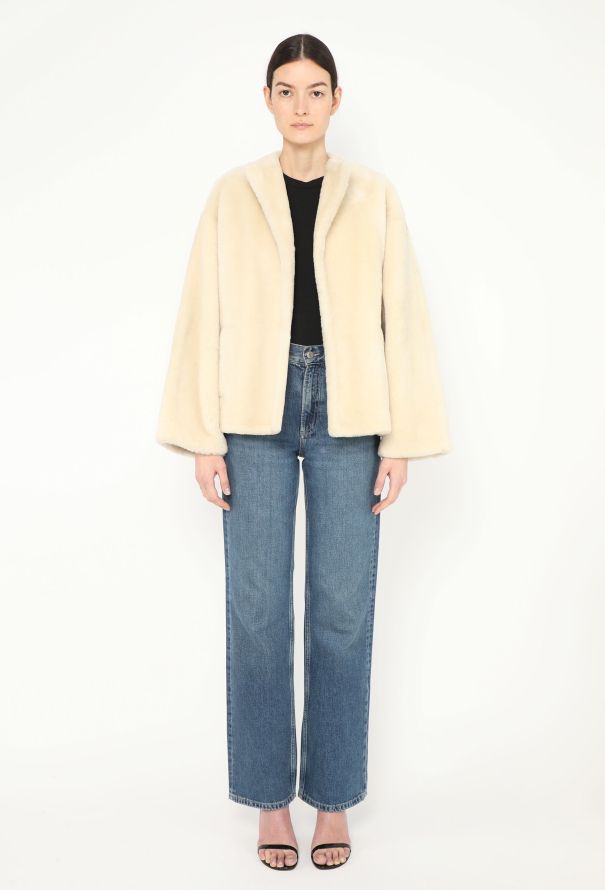 Hermès Margiela 2000s Lambskin Fur Jacket - 1