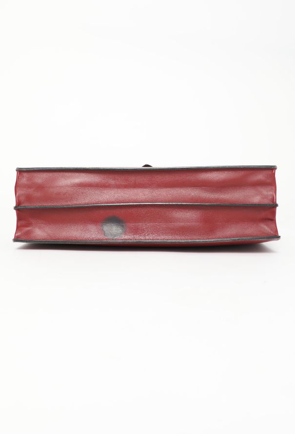 Hermès '90s Rouge H Box Sac à Dépêches - 6 Hermès '90s Rouge H Box Sac à Dépêches - 6