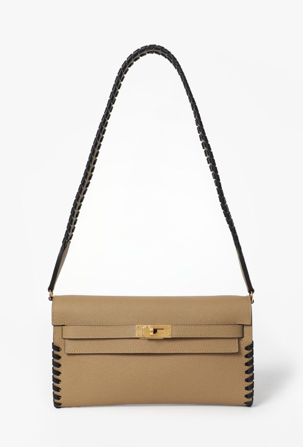 Hermès Poussiere Epsom Tressage Kelly To Go - 1