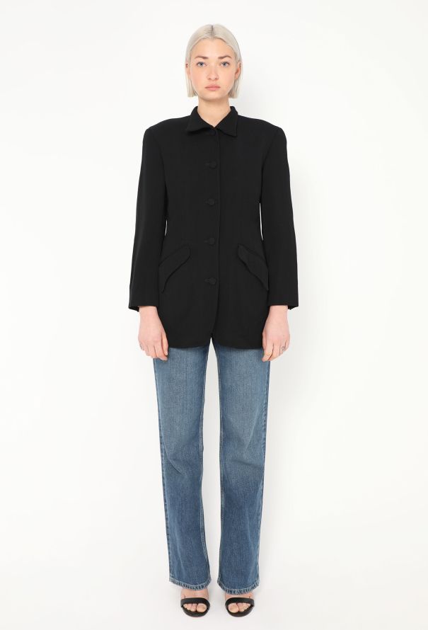 Romeo Gigli '90s Tailored Twill Blazer - 4 Romeo Gigli '90s Tailored Twill Blazer - 4