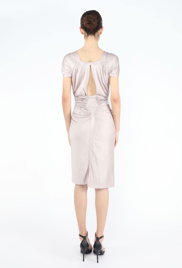 Saint Laurent Tom Ford S/S 2003 Ruched Dress - 6