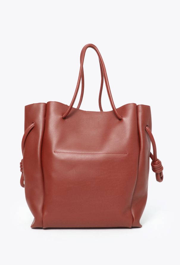 Loewe F/W 2021 Medium Flamenco Tote Bag - Rust - 5