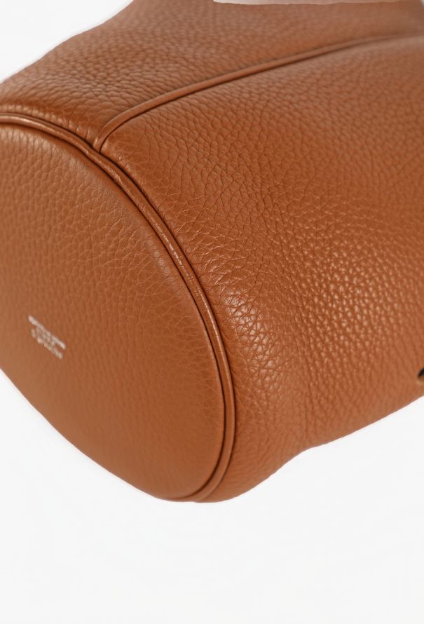 Hermès Gold Taurillon Clémence Mangeoire PM - 12