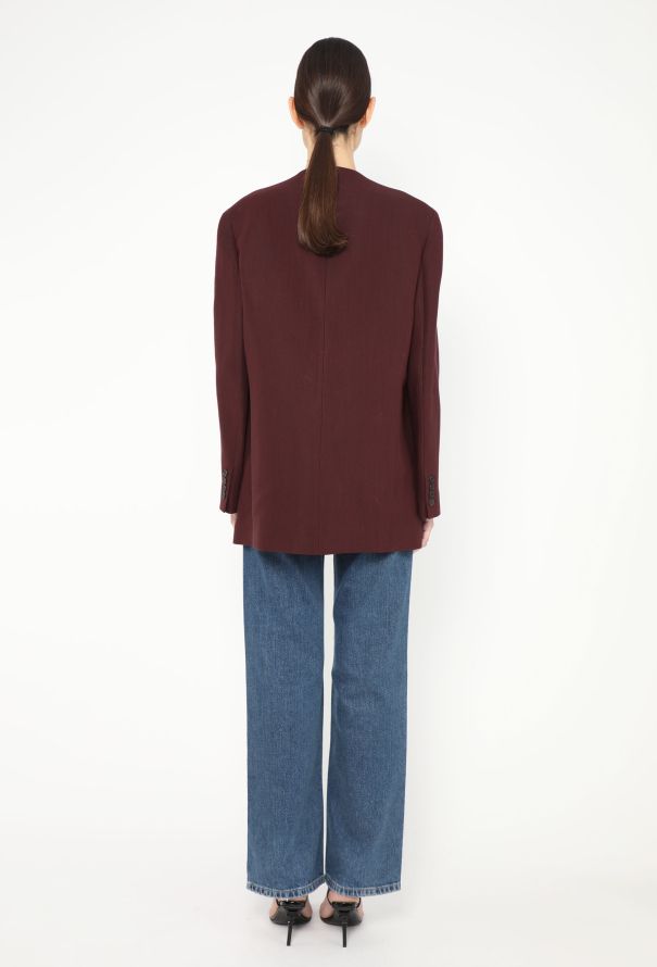 The Row F/W 2022 Fie Collarless Blazer - 6 The Row F/W 2022 Fie Collarless Blazer - 6