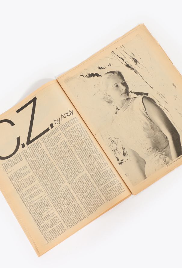 Interview Magazine RARE CZ Guest by Dalí, June 1976 - 2