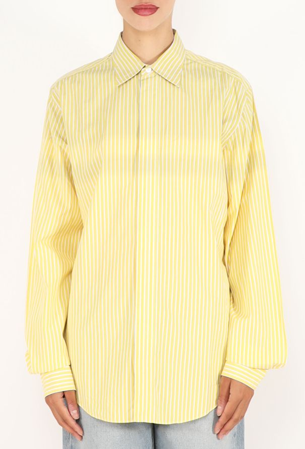 Hermès Bicolor Striped Cotton Shirt - 3