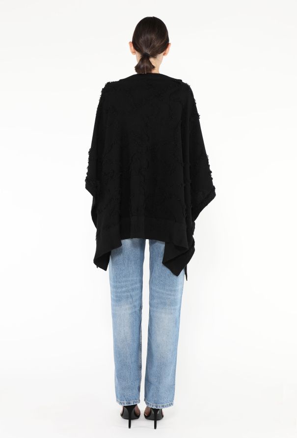 Dior Embroidered Asymmetrical Poncho, 2020 - 4