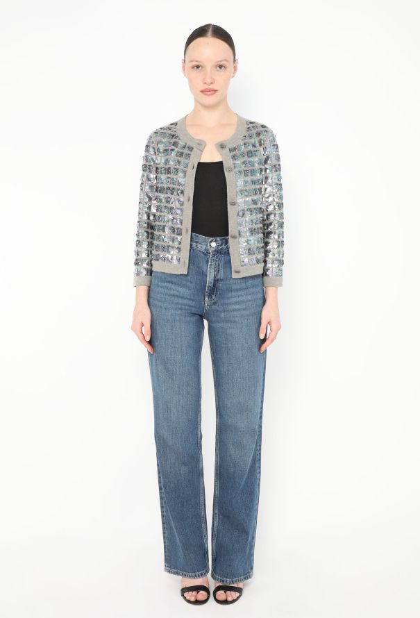 Chanel 2008 Embellished Cashmere Cardigan - 2