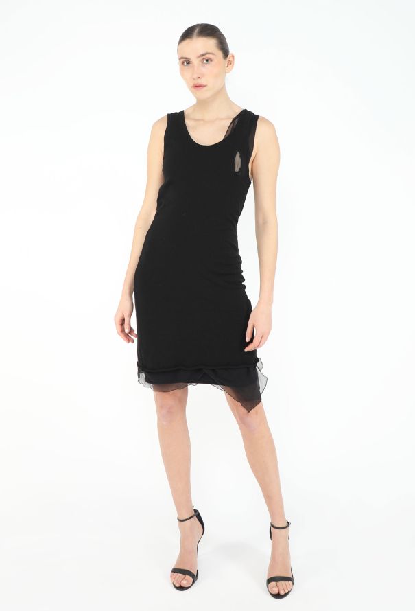 Helmut Lang Collector S/S 2004 Layered Tank Dress - 1