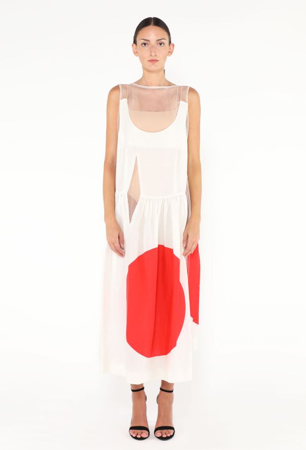 Comme des Garçons 2006 Crêpe Sunrise Dress - 3