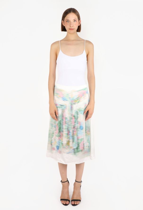 Loewe Ombré Charmeuse Skirt, F/W 2023 - 1