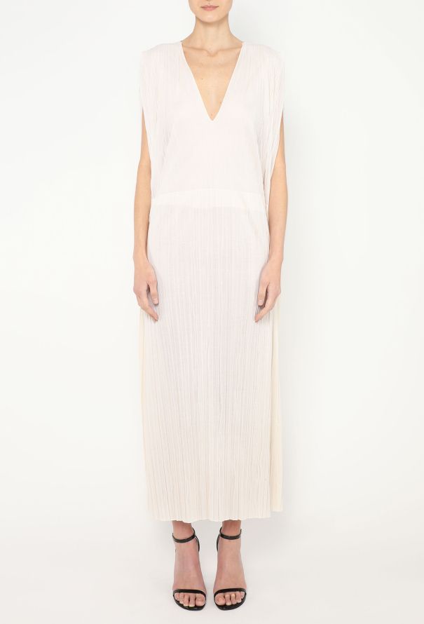 Jil Sander S/S 2024 Pleated Silk Kaftan - 4 Jil Sander S/S 2024 Pleated Silk Kaftan - 4