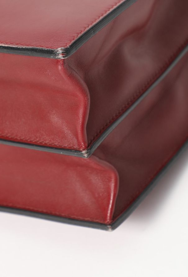 Hermès '90s Rouge H Box Sac à Dépêches - 8 Hermès '90s Rouge H Box Sac à Dépêches - 8