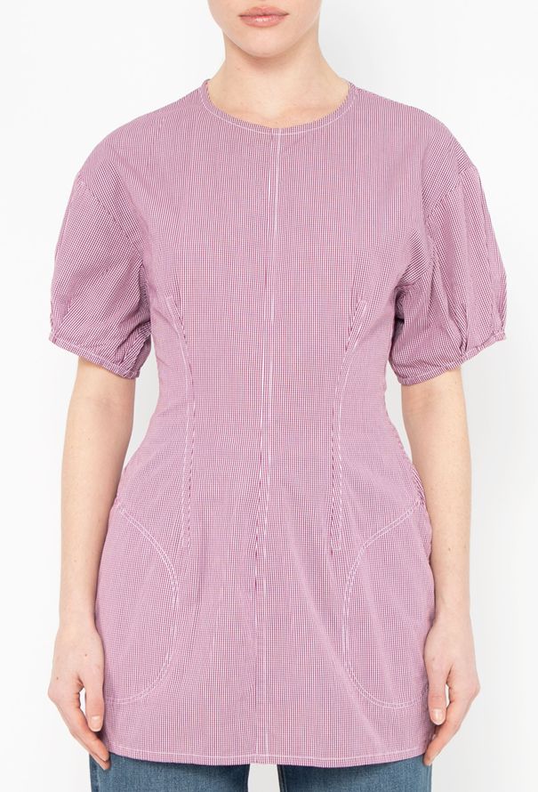 Céline 2016 Gingham Tunic Top - 1