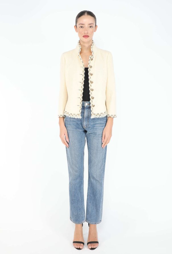 Chanel Pre-Fall 2011 Paris-Byzance Tweed Gripoix Ensemble - 9