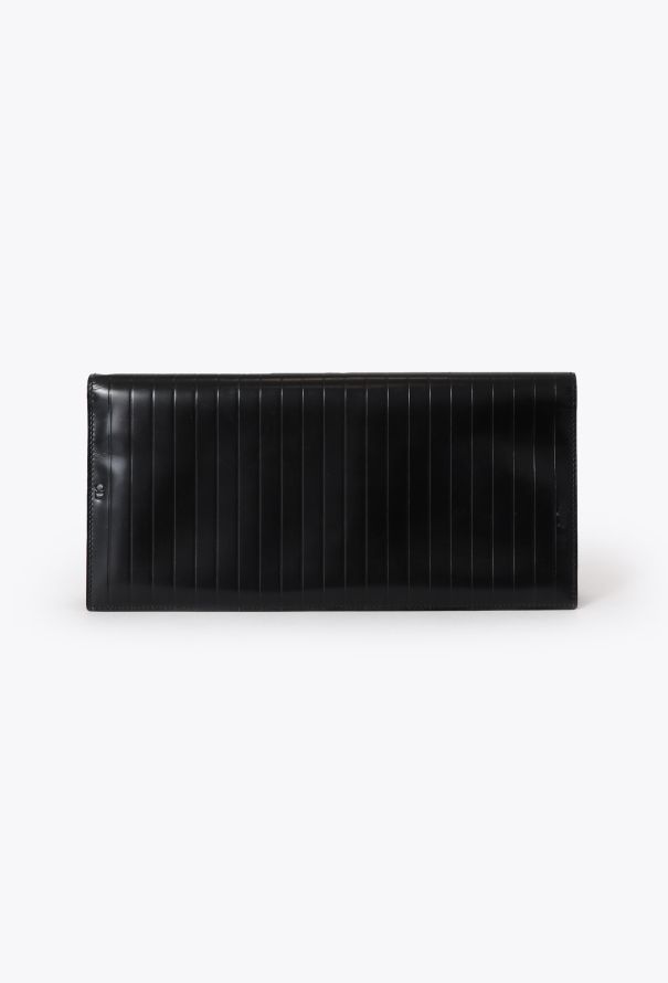 Dior Black Patent Long Wallet - 4