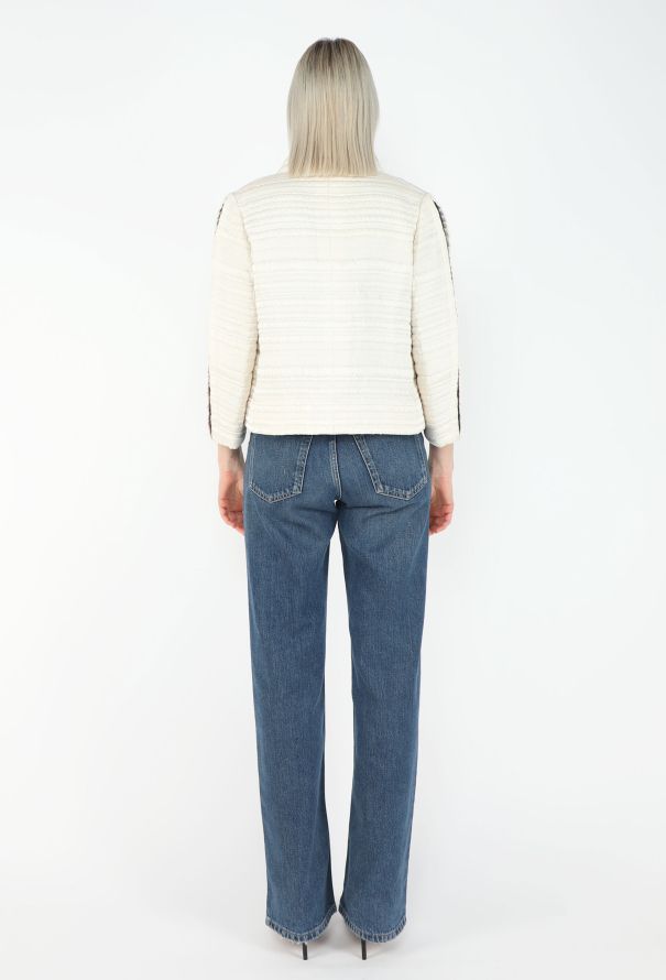 Chanel Haute Couture '70s Quilted Silk Jacket - 4