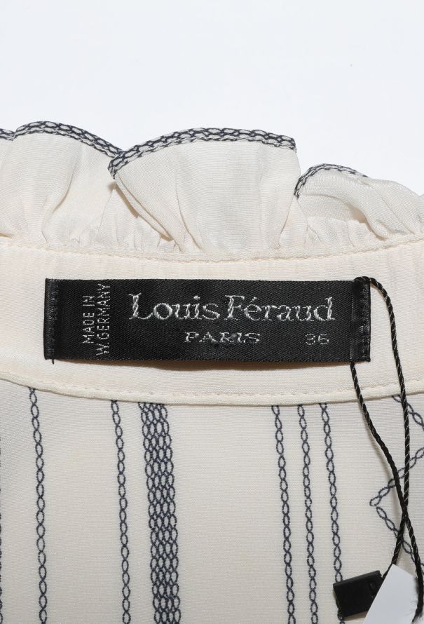 Louis Féraud 1993 Printed Silk Dress - 6