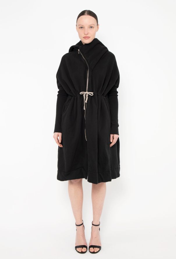 Rick Owens Drkshdw Asymmetrical Hoodie Dress - 3 Rick Owens Drkshdw Asymmetrical Hoodie Dress - 3
