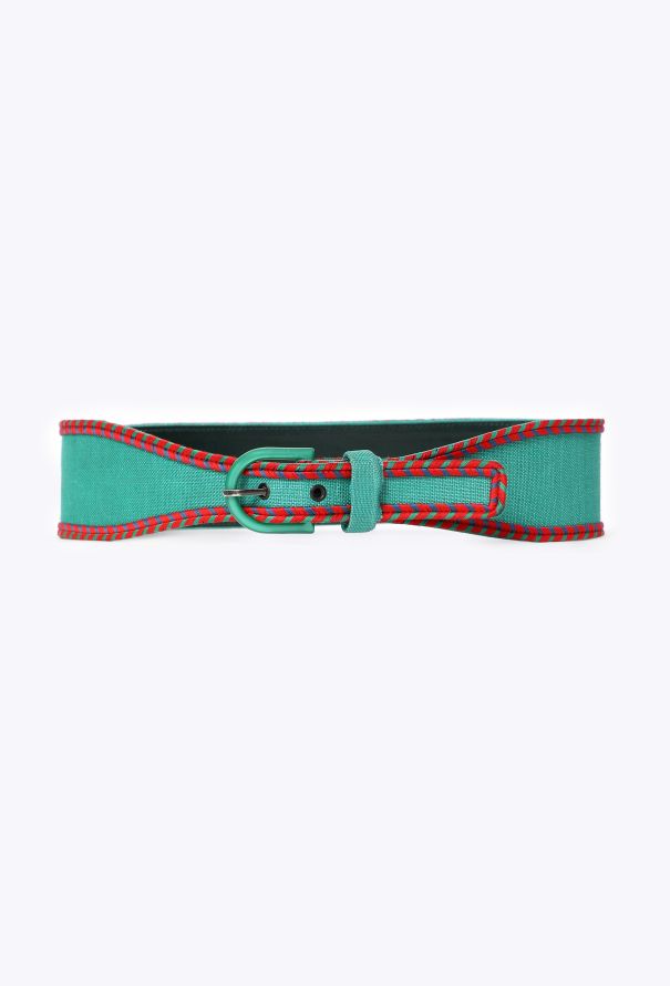 Saint Laurent Braided Canvas Belt, 1977 - 1