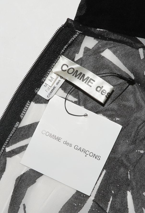 Comme des Garçons Printed Claudine Voile Dress - 5