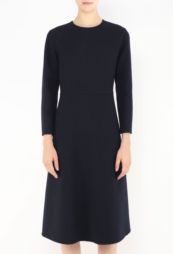 Céline Classic Twill A-Line Dress - 2
