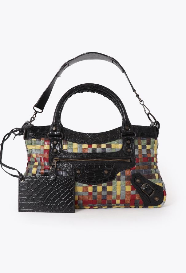 Balenciaga Lattice Woven Le City Bag - 2