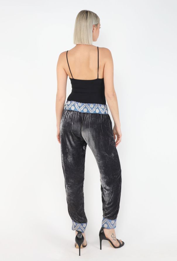 Voyage Velvet Trousers, 1990s - 4