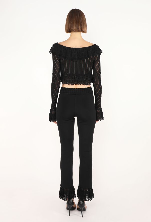 Alaïa Scallopped Ruffled Ensemble, S/S 1992 - 5