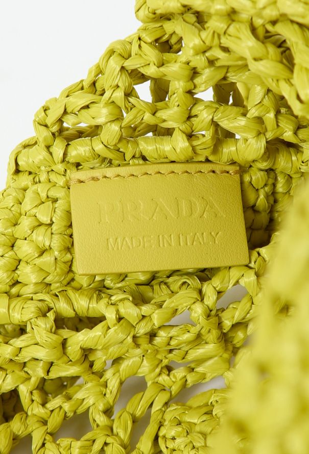 Prada Cedro Crochet Tote Bag - 13