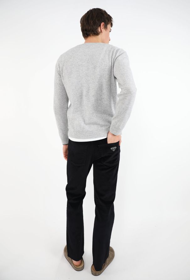 Prada Straight-Leg Velvet Trousers - 2