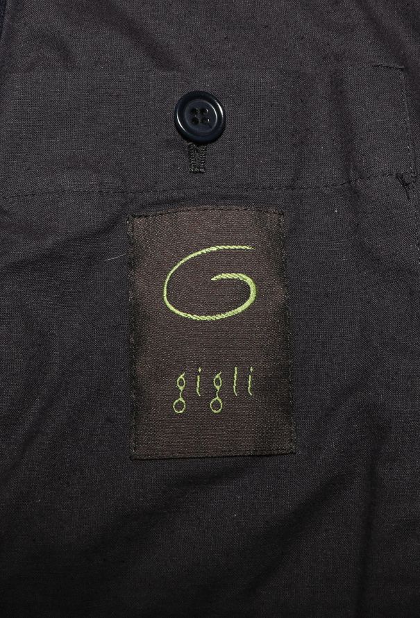 Romeo Gigli 1990 Pinstripe Padded Kimono Jacket - 6