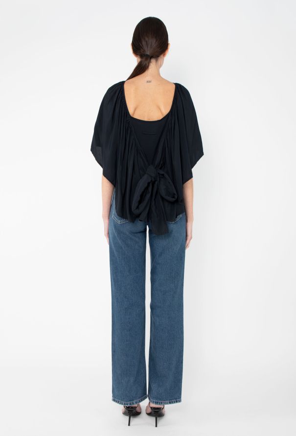 Jean Paul Gaultier Early '90s Gibo Ruched Blouse - 5 Jean Paul Gaultier Early '90s Gibo Ruched Blouse - 5