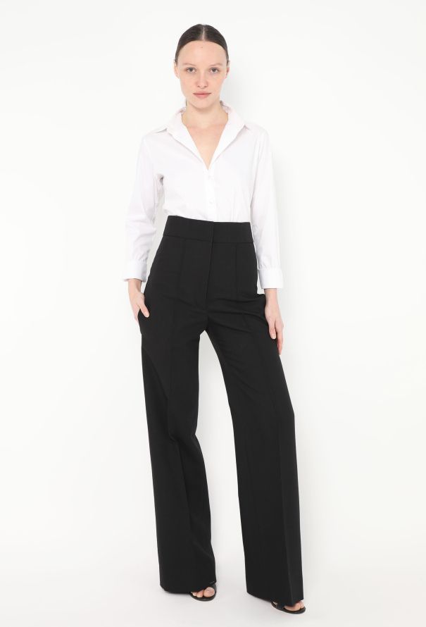Céline Tailored Crêpe Trousers - 1