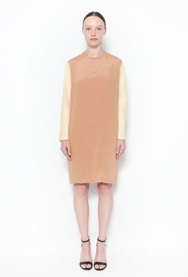 Céline Resort 2010 Silk Leather Dress - 1