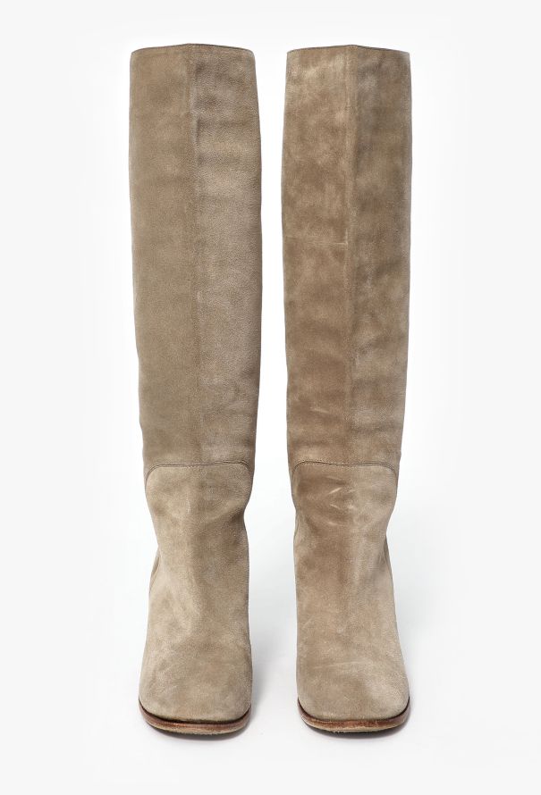 Céline Pre-Fall 2016 Suede Boots - 4 Céline Pre-Fall 2016 Suede Boots - 4