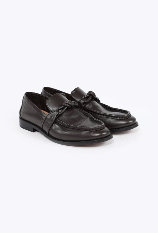 Bottega Veneta 2024 Brown Astaire Loafers - 2