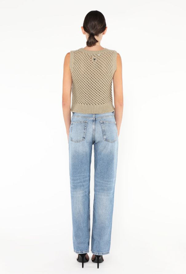 Dior F/W 2022 Cashmere Crochet Top - 4