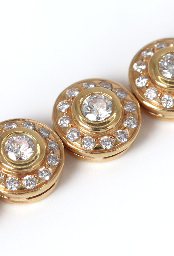 Mellerio 18k Gold & 6.37 Carats Diamond Giverny Bracelet - 8 Mellerio 18k Gold & 6.37 Carats Diamond Giverny Bracelet - 8