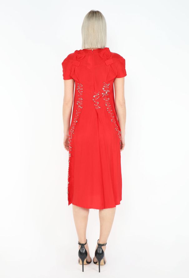 Junya Watanabe Early 2000s Safety Pin Dress - 4